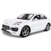 Bburago Plus Porsche Macan 1:24 bílá metalíza Bburago Plus Porsche Macan 1:24 bílá metalíza