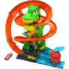 Hot Wheels city T-rex útočí na hasičskú stanicu JBM73