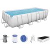 BESTWAY Steel Pro Max Bazénový set 488 x 244 x 122 cm, kartušová filtrácia 56670 BESTWAY Steel Pro Max Bazénový set 488 x 244 x 122 cm, kartušová filtrácia 56670