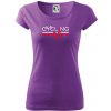 Cycling ekg - Dámske tričko Pure - L ( Fialová ) Cycling ekg - Dámske tričko Pure - L ( Fialová )