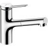 Drezová batéria Hansgrohe Zesis s vyťahovacou spŕškou, 2 prúdy chróm 74800000 Drezová batéria Hansgrohe Zesis s vyťahovacou spŕškou, 2 prúdy chróm 74800000