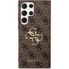 Púzdro Guess PU 4G Metal Logo Samsung Galaxy S23 Ultra, hnedé