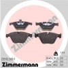 Sada brzdových platničiek kotúčovej brzdy ZIMMERMANN 23312.200.1 Sada brzdových platničiek kotúčovej brzdy ZIMMERMANN 23312.200.1