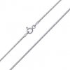 Stříbrný řetízek Fox - 1 mm varianta 45cm Stříbrný řetízek Fox - 1 mm varianta 45cm