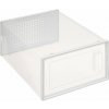 5five Simply Smart Úložný box Stak 18,5 x 35 x 25 cm, transparentná 5five Simply Smart Úložný box Stak 18,5 x 35 x 25 cm, transparentná