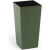 Kvetináč LAMELA, kvetináč FINEZIA ECO WOOD DLUTO - vrúbok, 30 x 30 cm, vysoký 57 cm, zelený (1311119411) Kvetináč LAMELA, kvetináč FINEZIA ECO WOOD DLUTO - vrúbok, 30 x 30 cm, vysoký 57 cm, zelený (1311119411)
