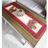 Vianočná gobelínová štóla, Karo a vianočné ozdoby 40 x 100 cm, GO-lg-2 Vianočná gobelínová štóla, Karo a vianočné ozdoby 40 x 100 cm, GO-lg-2