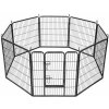 Malatec 9041 Kovová ohrádka pre psíkov a šteniatka 8dielna 80 x 80 cm Malatec 9041 Kovová ohrádka pre psíkov a šteniatka 8dielna 80 x 80 cm