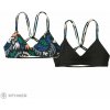 Patagonia Reversible Seaglass Bay bikiny top, kaleido: black S Patagonia Reversible Seaglass Bay bikiny top, kaleido: black S