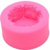 Silikónová forma, nízky valec, ruža Silikónová forma, nízky valec, ruža