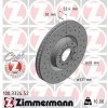 Brzdový kotúč ZIMMERMANN 100.3324.52 Brzdový kotúč ZIMMERMANN 100.3324.52
