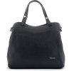 Dámska čierna kožená kabelka Rialto, taška cez rameno 20×23 cm Dámska čierna kožená kabelka Rialto, taška cez rameno 20×23 cm