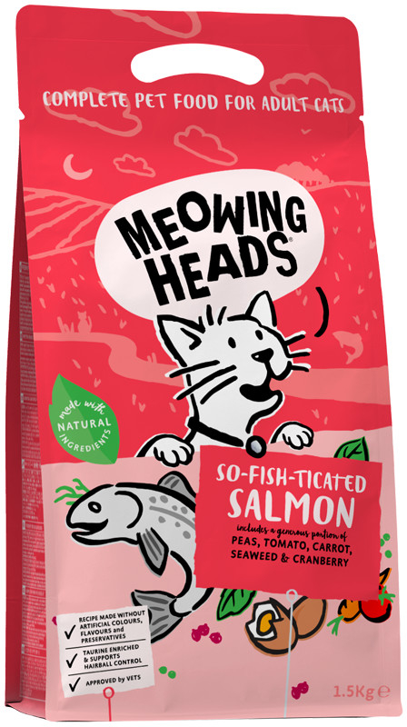 MEOWING HEADS So fish ticated Salmon 4 kg