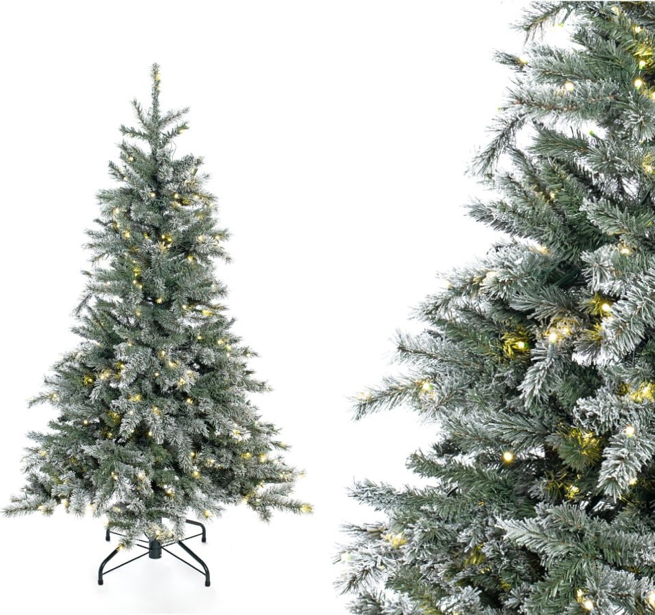 Evergreen Frost smrek LED umelý vianočný stromček 150 cm