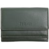 Malá dámska kožená peňaženka Segali SG1756 MINI tmavozelená