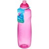 Fľaša Sistema Helix Squeeze Twist ‘n’ Sip 600 ml Farba: ružová Fľaša Sistema Helix Squeeze Twist ‘n’ Sip 600 ml Farba: ružová