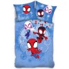 Carbotex Detské bavlnené obliečky Spidey Malí Hrdinovia, 140 x 200 cm, 70 x 90 cm Carbotex Detské bavlnené obliečky Spidey Malí Hrdinovia, 140 x 200 cm, 70 x 90 cm