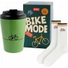 SOXO pánske cyklistické ponožky + termohrnček 350ml darček pre cyklistu SOXO pánske cyklistické ponožky + termohrnček 350ml darček pre cyklistu