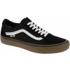 Vans Old Skool Pro Black White Medium Gum