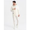 Bavlnená tepláková súprava BASIC – mikina + joggery, krémová V5 Z86 XXL Bavlnená tepláková súprava BASIC – mikina + joggery, krémová V5 Z86 XXL