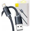 Baseus CAJY000101 Crystal Shine Series USB Type A - Lightning 2,4A, 2m, černý Baseus CAJY000101 Crystal Shine Series USB Type A - Lightning 2,4A, 2m, černý