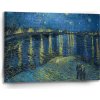 Sablio Obraz Hviezdna noc nad Rhônou - Vincent van Gogh - 90x60 cm Sablio Obraz Hviezdna noc nad Rhônou - Vincent van Gogh - 90x60 cm
