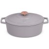 Pekáč litinový s poklicí 30 cm Taupe Collection BH-6541 Pekáč litinový s poklicí 30 cm Taupe Collection BH-6541