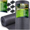 Plonos Tieniaca sieť 1,5x25m 140g/m2 + 50 svoriek sivá Plonos Tieniaca sieť 1,5x25m 140g/m2 + 50 svoriek sivá
