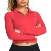 Under Armour | Vanish Seamless 1/4 Zip Crop-RED | červená| L Under Armour | Vanish Seamless 1/4 Zip Crop-RED | červená| L