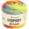YarnArt Symphony Dream 3103 oranžová, žltá, zelená, modrá YarnArt Symphony Dream 3103 oranžová, žltá, zelená, modrá