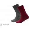 Devold Daily Merino Medium detské ponožky, beetroot mix EU 31-34 Devold Daily Merino Medium detské ponožky, beetroot mix EU 31-34