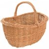 Prútený nákupný košík 43 x 33 x 26 cm, 24041 Prútený nákupný košík 43 x 33 x 26 cm, 24041