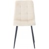 Moderná velúrová stolička s prešívaním FAT2950 - béžová Moderná velúrová stolička s prešívaním FAT2950 - béžová