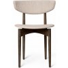 Ferm Living Čalúnená jedálenská stolička Herman Wood, dark beech/natural Ferm Living Čalúnená jedálenská stolička Herman Wood, dark beech/natural