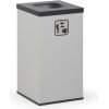 Alfa 3 Smetný kôš na triedený odpad 60 l, bez vnútornej nádoby, sivý/tmavo sivá