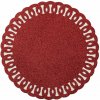 Plastové prestieranie ø 38 cm Guirlande – douceur d'intérieur Plastové prestieranie ø 38 cm Guirlande – douceur d'intérieur
