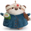 NICI MyMochi vydra Jiro 8 cm so sushi a kuchárskym kostýmom v darčekovom balení