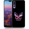 Picasee silikónový čierny obal pre Huawei P20 Pro - Diamanty Purple Picasee silikónový čierny obal pre Huawei P20 Pro - Diamanty Purple