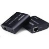 PremiumCord HDMI extender na 60m FULL HD 1080p přes jeden kabel Cat5e/ 6/ 6a/ 7, EDID nastavení khext60-7 PremiumCord HDMI extender na 60m FULL HD 1080p přes jeden kabel Cat5e/ 6/ 6a/ 7, EDID nastavení khext60-7