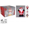 Postavička Santa/snehuliak/tučniak 30cm 40 LED s časovačom Postavička Santa/snehuliak/tučniak 30cm 40 LED s časovačom