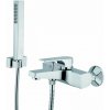 M&Z Vaňová batéria MARINA s ručnou sprchou, hadicou a držiakom, chróm M&Z Vaňová batéria MARINA s ručnou sprchou, hadicou a držiakom, chróm