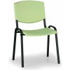 Konferenčná plastová stolička, zelená Biedrax Z8982z, čierne nohy Konferenčná plastová stolička, zelená Biedrax Z8982z, čierne nohy