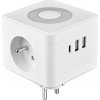Síťový adaptér VIKING Y23L, bílá/Output:2xAC,1xUSB-A,2xUSB-C/dotykové LED světlo VY23LW Síťový adaptér VIKING Y23L, bílá/Output:2xAC,1xUSB-A,2xUSB-C/dotykové LED světlo VY23LW