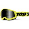 Okuliare 100% Accuri 2 Sand (žltá, dymové plexi s čapmi pre strhávačky) Okuliare 100% Accuri 2 Sand (žltá, dymové plexi s čapmi pre strhávačky)
