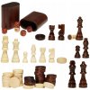SucceBuy Drevené Šachy na Stôl s Šachovnicou pre Rodinné Oslavy SucceBuy Drevené Šachy na Stôl s Šachovnicou pre Rodinné Oslavy