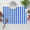 Biante Teflónové prestieranie TF-070 Modro-biela kocka 35x45 cm
