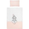 Belisima obliečky Cute Mouse ružové 100x135 cm