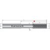 Karnasch 306593040045 | Tvrdokovová diamantom povlakovaná, hrubovacia stopková fréza zrazené ostrie 4,0x10-45x4 mm Karnasch 306593040045 | Tvrdokovová diamantom povlakovaná, hrubovacia stopková fréza zrazené ostrie 4,0x10-45x4 mm