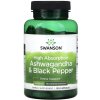 Swanson High Absorption Ashwagandha & Black Pepper, ashwagandha a čierne korenie, 120 kapsúl Výživový doplnok Swanson High Absorption Ashwagandha & Black Pepper, ashwagandha a čierne korenie, 120 kapsúl Výživový doplnok