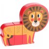 Vilac Dřevěné puzzle Veselé safari Vilac Dřevěné puzzle Veselé safari